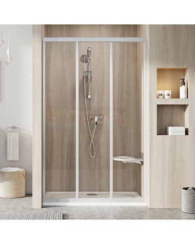 Душевая дверь Ravak Supernova ASDP3-130 00VJ0UR2Z1 профиль Сатин стекло Transparent