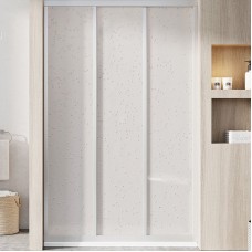 Душевая дверь Ravak Supernova ASDP3-80 00V401R211 профиль Белый витраж пластик Pearl