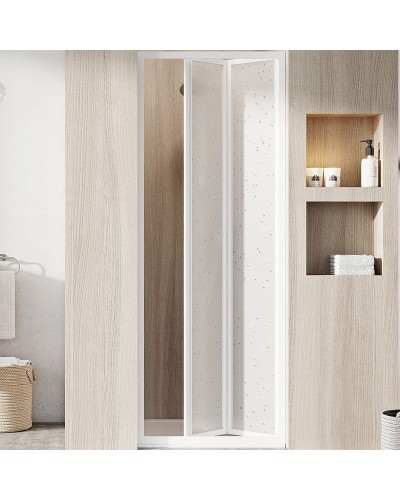 Душевая дверь Ravak Supernova SDZ2-70 01V101O211 профиль Белый витраж пластик Pearl