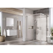 Душевая дверь Ravak Blix Slim BLSRV2K-100 X1XMA0C00Z1 профиль Хром стекло Transparent