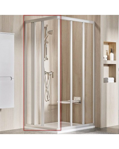 Душевая дверь Ravak Supernova ASRV3-75 198 15V30UR2Z1 профиль Сатин стекло Transparent