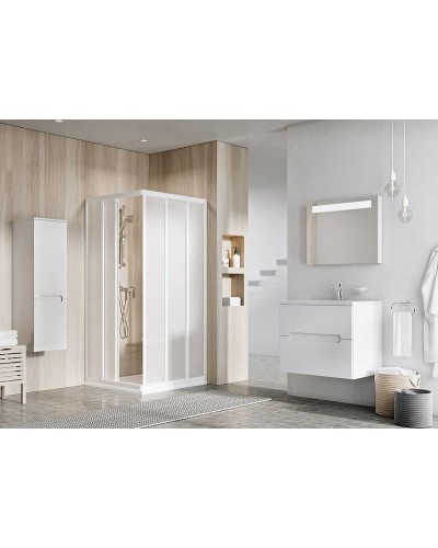 Душевая дверь Ravak Supernova ASRV3-75 198 15V30UR2Z1 профиль Сатин стекло Transparent