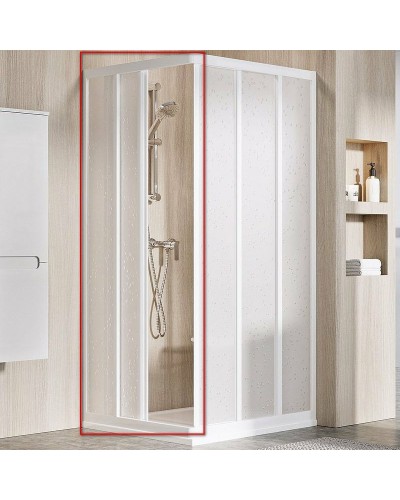 Душевая дверь Ravak Supernova ASRV3-80 198 15V401R211 профиль Белый витраж пластик Pearl