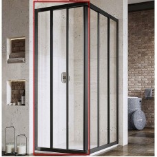 Душевая дверь Ravak Supernova ASRV3-90 198 15V703R2Z1 профиль Черный стекло Transparent