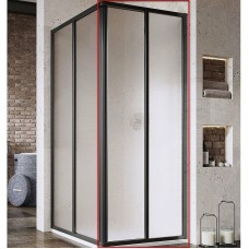 Душевая дверь Ravak Supernova SRV2-100 195 S 14VA03O2ZG профиль Черный стекло Grape