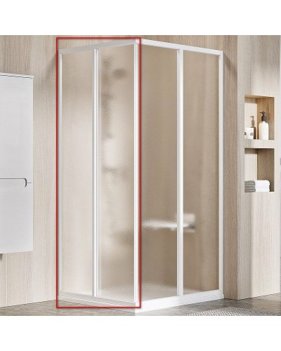 Душевая дверь Ravak Supernova SRV2-75 195 S 14V301O2ZG профиль Белый стекло Grape