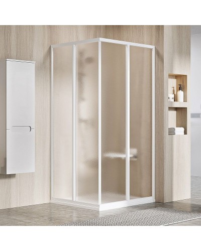 Душевая дверь Ravak Supernova SRV2-80 195 S 14V401O2ZG профиль Белый стекло Grape