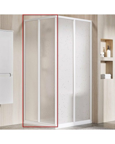 Душевая дверь Ravak Supernova SRV2-90 195 S 14V701O211 профиль Белый витраж пластик Pearl