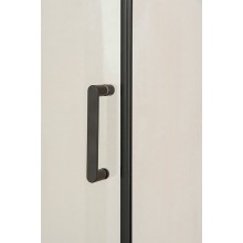 Душевая дверь Orange E05-090tb 90х190 профиль Черный стекло прозрачное