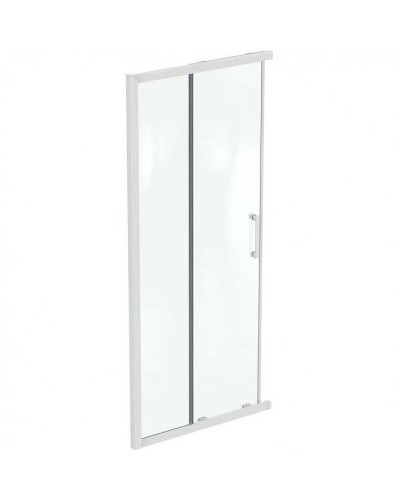 Душевая дверь Ideal Standard Connect 2 90 K966801 профиль Euro White стекло прозрачное
