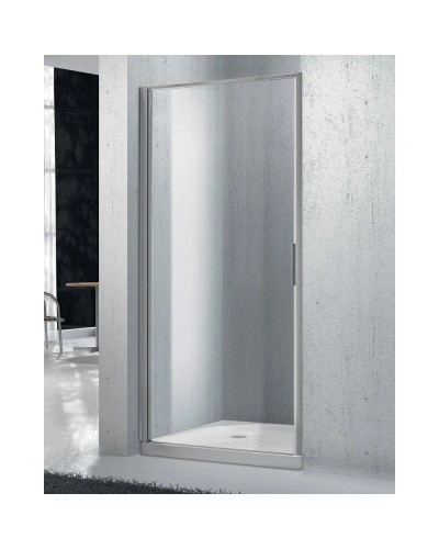 Душевая дверь 75 см BelBagno SELA-B-1-75-Ch-Cr текстурное стекло