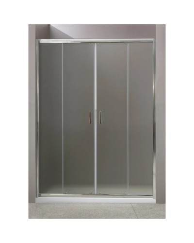 Душевая дверь 170 см BelBagno UNO-BF-2-170-P-Cr текстурное стекло