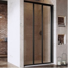 Душевая дверь Ravak Supernova ASDP3-100 00VA03R2Z1 профиль Черный стекло Transparent