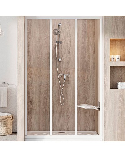 Душевая дверь Ravak Supernova ASDP3-110 00VD01R2Z1 профиль Белый стекло Transparent