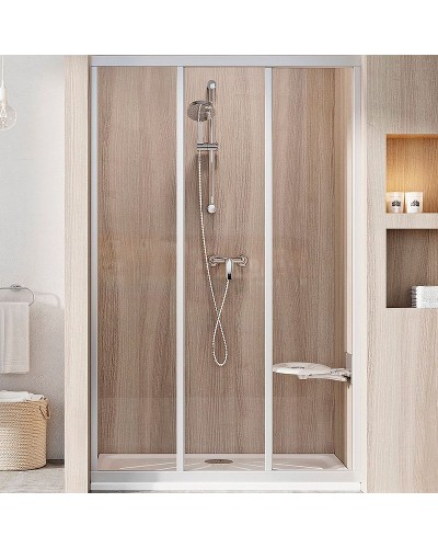 Душевая дверь Ravak Supernova ASDP3-110 00VD0UR2Z1 профиль Сатин стекло Transparent