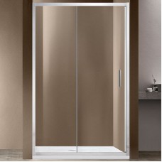 Душевая дверь Vincea Garda 135 VDS-1G135CL профиль Хром стекло прозрачное