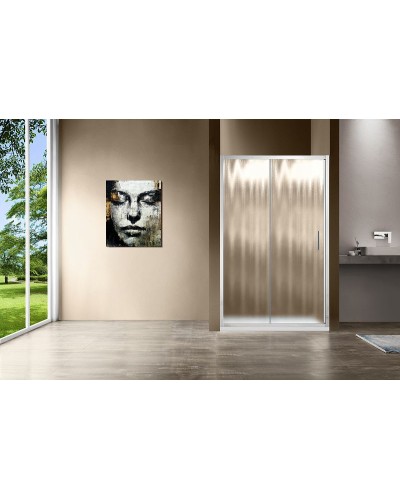 Душевая дверь Vincea Garda 145 VDS-1G145CH профиль Хром стекло шиншилла