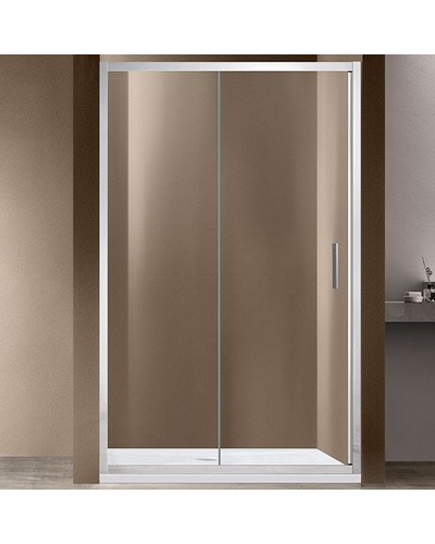 Душевая дверь Vincea Garda 160 VDS-1G160CL профиль Хром стекло прозрачное