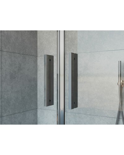 Душевая дверь Vincea Garda 200 VDS-1G2200CL профиль Хром стекло прозрачное