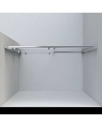 Душевая дверь Vincea Garda VDS-1G120CHB 120 профиль Черный стекло шиншилла