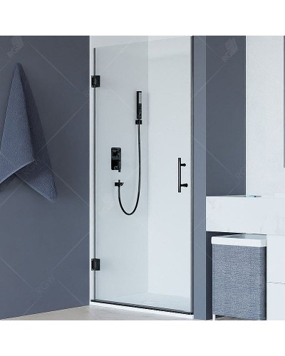 Душевая дверь RGW Hotel HO-011B 80 350601108-14 профиль Черный стекло прозрачное