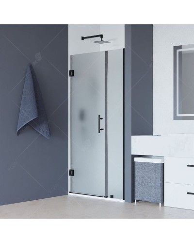 Душевая дверь RGW Hotel HO-012B 110 350601211-24 профиль Черный стекло матовое-сатинат