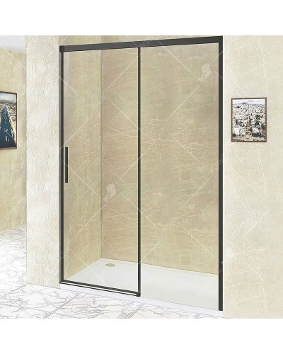 Душевая дверь RGW Leipzig LE-12B 200 34121220-14 профиль Черный стекло прозрачное