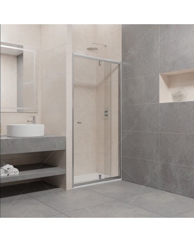 Душевая дверь RGW Passage PA-02 90 41080209-11 профиль Хром стекло прозрачное