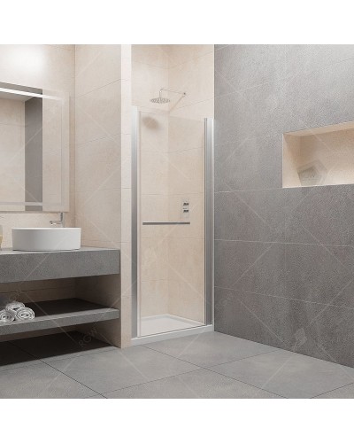 Душевая дверь RGW Passage PA-03 80 41080308-11 профиль Хром стекло прозрачное