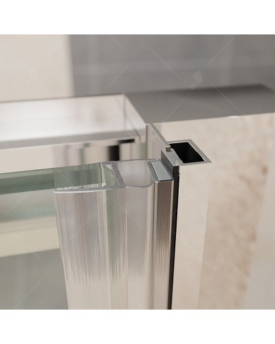 Душевая дверь RGW Passage PA-14 130 41081413-51 профиль Хром стекло шиншилла