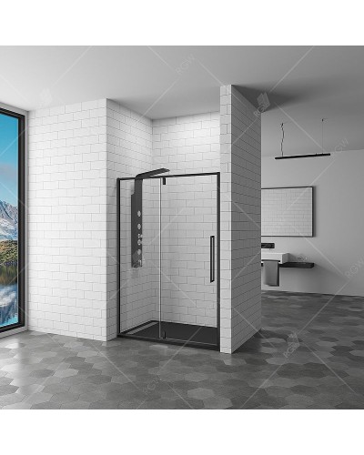 Душевая дверь RGW Stilvoll SV-03 90 06320309-14 профиль Черный стекло прозрачное