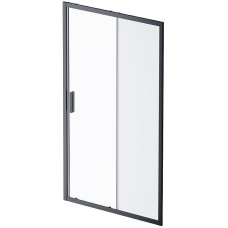 Душевая дверь AM.PM Gem 120 W90G-120-1-195BM профиль Черный матовый стекло матовое-прозрачное