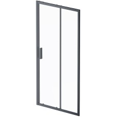 Душевая дверь AM.PM Gem Solo 100 W90G-100-1-195BT профиль Черный матовый стекло прозрачное