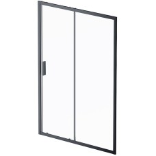 Душевая дверь AM.PM Gem 140 W90G-140-1-195BT профиль Черный матовый стекло прозрачное