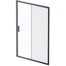 Душевая дверь AM.PM Gem 140 W90G-140-1-195BM профиль Черный матовый стекло матовое-прозрачное