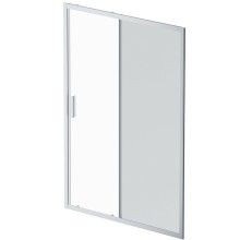 Душевая дверь AM.PM Gem 140 W90G-140-1-195MG профиль Хром матовый стекло тонированное-прозрачное