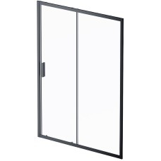 Душевая дверь AM.PM Gem 150 W90G-150-1-195BT профиль Черный матовый стекло прозрачное