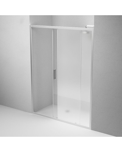 Душевая дверь AM.PM Gem 150 W90G-150-1-195MT профиль Хром матовый стекло прозрачное