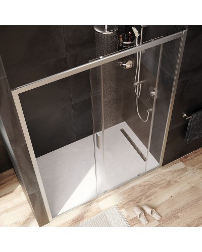 Душевая дверь AM.PM Gem 150 W90G-150-1-195MT профиль Хром матовый стекло прозрачное