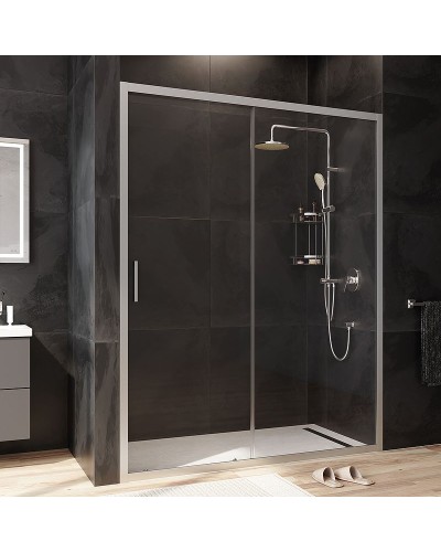 Душевая дверь AM.PM Gem 150 W90G-150-1-195MT профиль Хром матовый стекло прозрачное