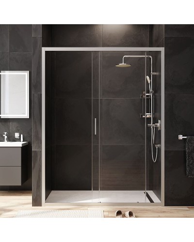 Душевая дверь AM.PM Gem 150 W90G-150-1-195MT профиль Хром матовый стекло прозрачное