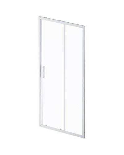 Душевая дверь AM.PM Gem Solo 100 W90G-100-1-195MT профиль Хром матовый стекло прозрачное