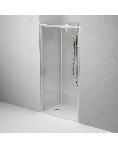 Душевая дверь AM.PM Gem Solo 100 W90G-100-1-195MT профиль Хром матовый стекло прозрачное