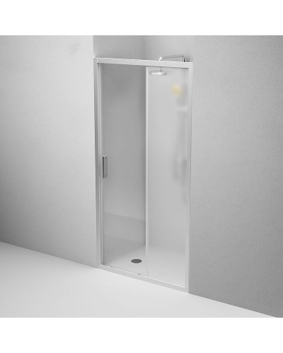 Душевая дверь AM.PM Gem Solo 100 W90G-100-1-195MM профиль Хром матовый стекло матовое-прозрачное