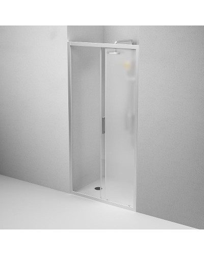 Душевая дверь AM.PM Gem Solo 100 W90G-100-1-195MM профиль Хром матовый стекло матовое-прозрачное