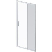 Душевая дверь AM.PM Gem Solo 100 W90G-100-1-195MG профиль Хром матовый стекло тонированное-прозрачное