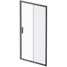 Душевая дверь AM.PM Gem Solo 110 W90G-110-1-195BM профиль Черный матовый стекло матовое-прозрачное