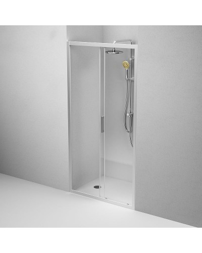 Душевая дверь AM.PM Gem Solo 110 W90G-110-1-195MT профиль Хром матовый стекло прозрачное
