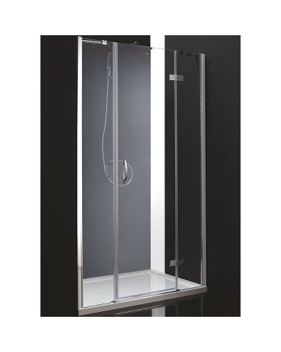 Душевая дверь Cezares Bergamo 165 R BERGAMO-W-B-13-80+60/30-C-Cr-R профиль Хром стекло прозрачное