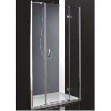 Душевая дверь Cezares Bergamo 205 R BERGAMO-W-B-13-90+60/60-C-Cr-R профиль Хром стекло прозрачное